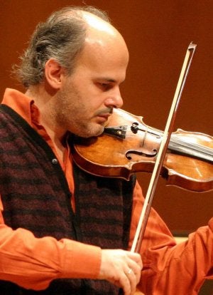 Corrado Bolsi, solista de violín. ::
SUR/