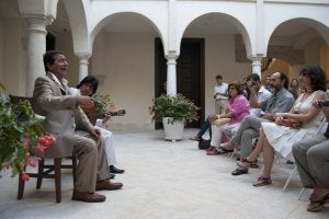 El nuevo ciclo toma como referencia los recitales flamencos celebrados este verano en el Museo Carmen Thyssen. ::
JAIME GALLARDO/