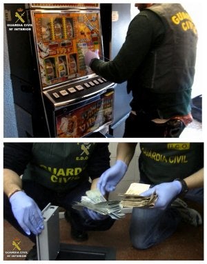 Fotografía facilitada por el Ministerio de Interior de la operación policial. ::
SUR/