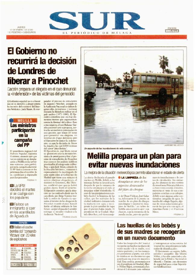 SUR hace 25 años en 2000