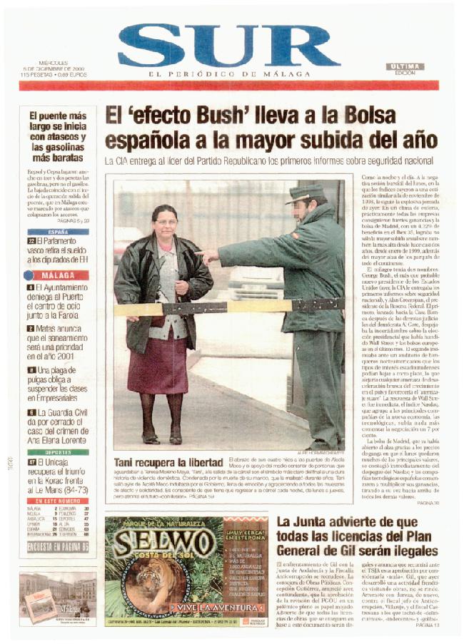 SUR hace 25 años en 2000
