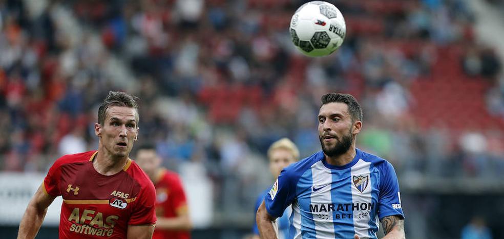 El Málaga pierde ante el AZ en Holanda (3-0)