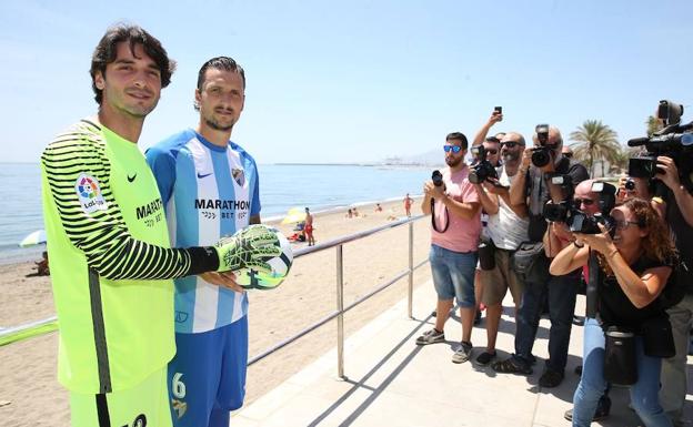 Cenk y Kuzmanovic, unidos por su ilusión de triunfar en el Málaga