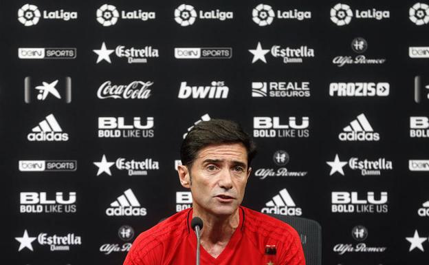 Marcelino recela del Málaga: «Ante el Atlético tuvo las dos oportunidades más claras»