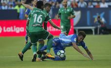El Málaga, de cabeza al abismo (0-2)