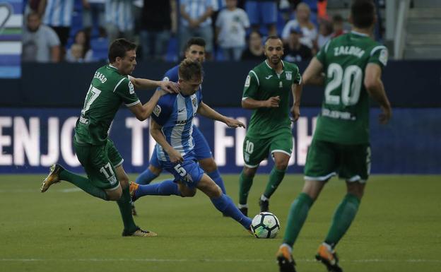 La derrota del Málaga frente al Leganés, en fotos