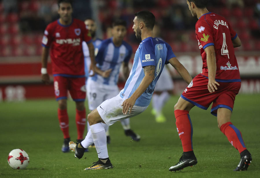 Las mejores fotos del Numancia-Málaga