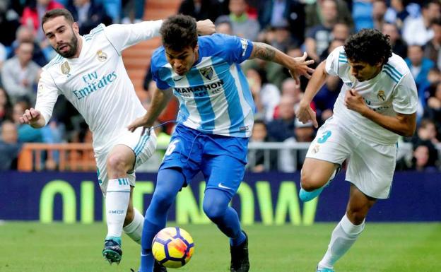 El Málaga planta cara y brilla (3-2)