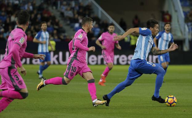 Directo | Empate a 0 en La Rosaleda al descanso