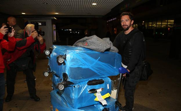 Iturra ya está en Málaga: «Voy a tratar de ayudar todo lo que pueda»