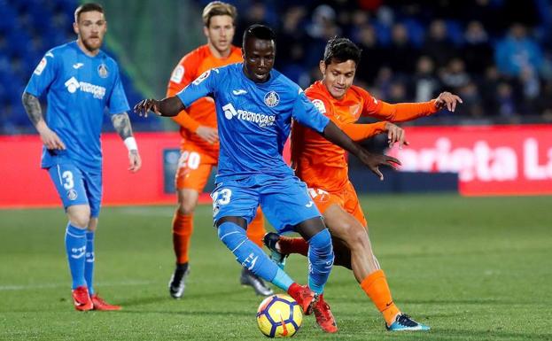 El Málaga suma en Getafe una nueva derrota (1-0)