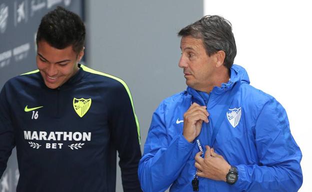 Así quiere José González que juegue el Málaga