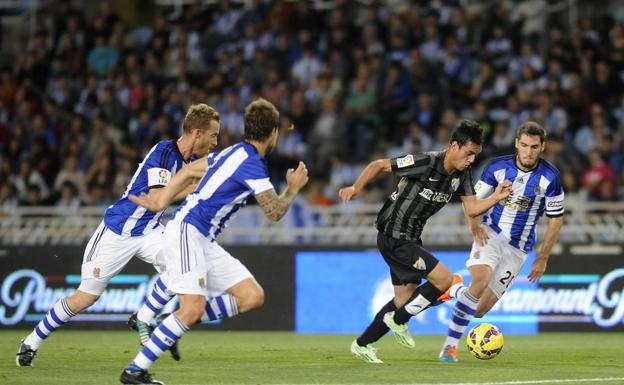 El Málaga-Real Sociedad, el domingo 22 de abril