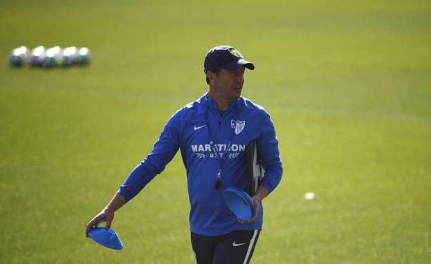 José González, entrenador del Málaga: «Siempre existe la esperanza»
