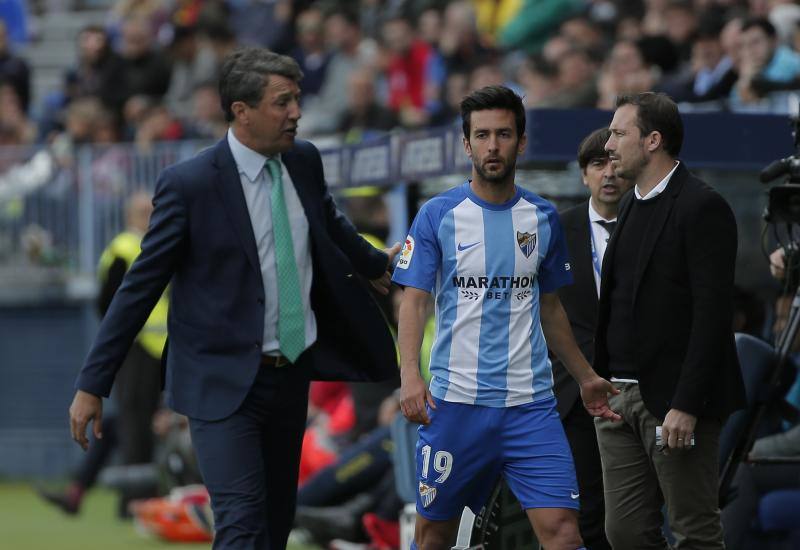 El Málaga-Villarreal, en fotos
