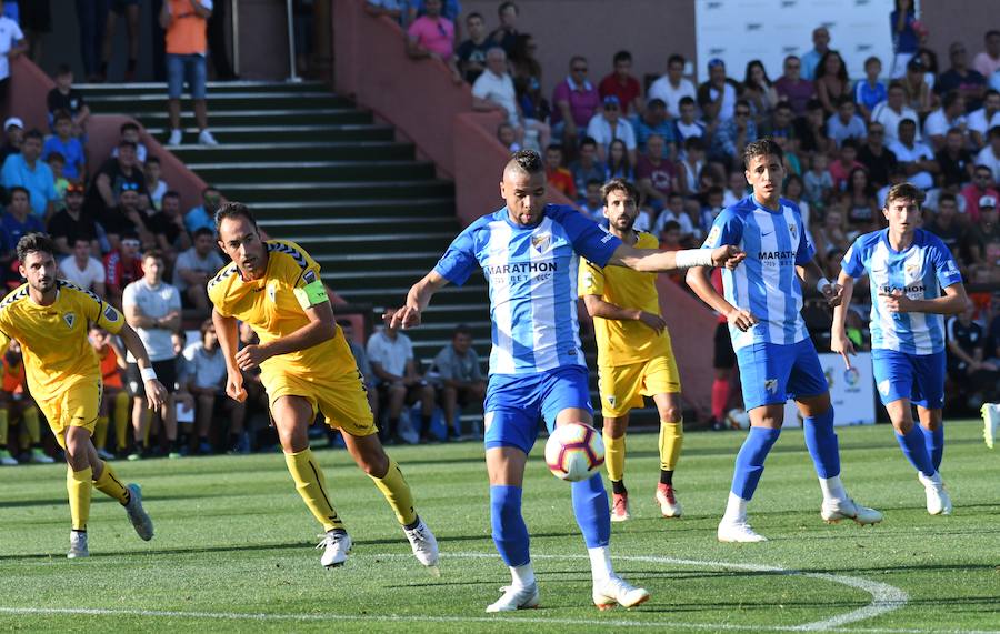 Empate sin goles entre el Málaga y el Marbella