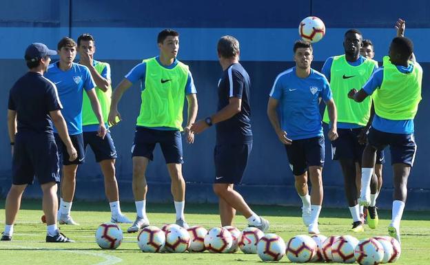 Ante el Alcorcón, con los de Lugo