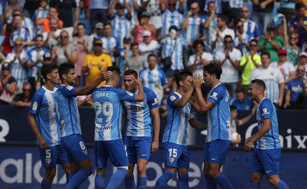 El Málaga, firme en su camino (1-0)