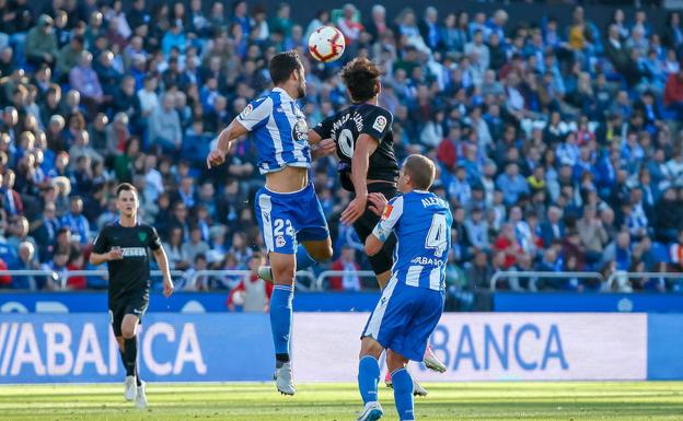 El Málaga supera la dura prueba de Riazor y empata (1-1)