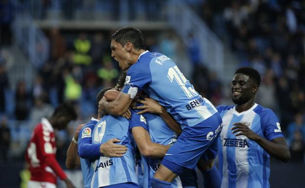 Un Málaga a ritmo de ascenso