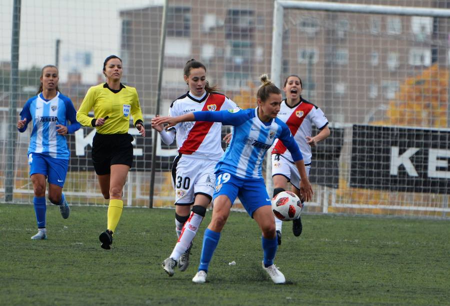 El Málaga cae ante el Rayo Vallecano (1-0)