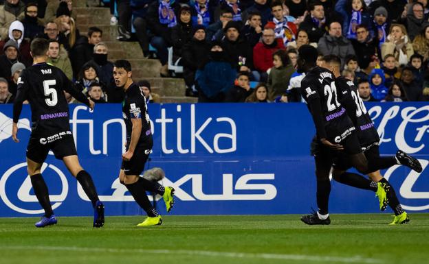 El Málaga, a un punto del líder en el ecuador de la temporada