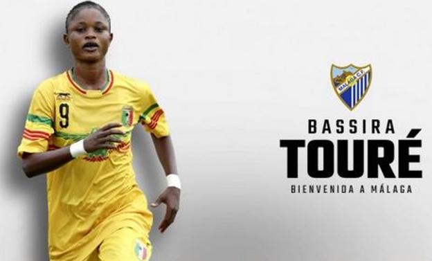 La delantera Touré, tercer fichaje invernal del Málaga