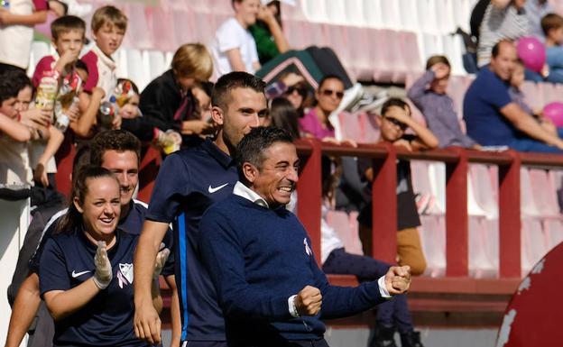 Empate triste del Málaga con el Logroño (1-1)