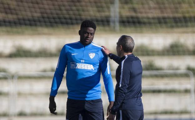 La hora de N'Diaye en el Málaga