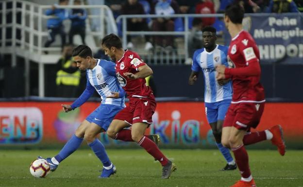 El ascenso exige más goles al Málaga