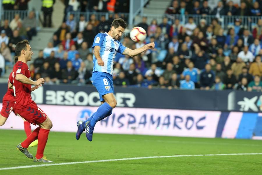 El Málaga pierde en La Rosaleda ante Osasuna