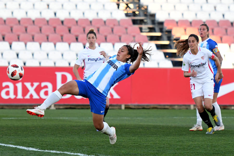 El Málaga cae ante el Sevilla