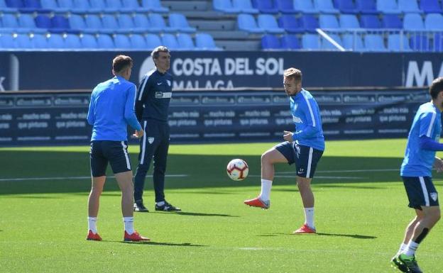 Munir llegará esta tarde y se entrenará en solitario