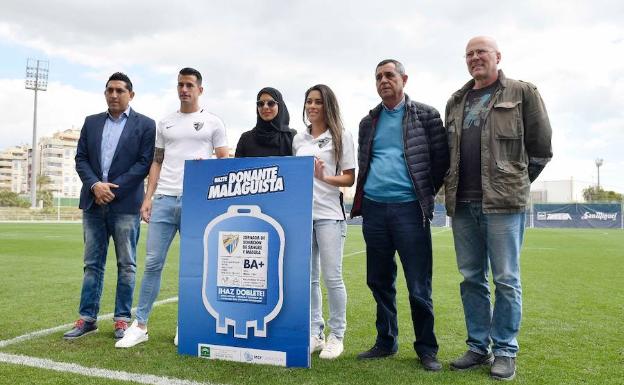 El Málaga regalará entradas para el sábado a los donantes de sangre