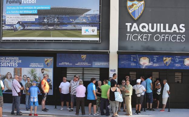 La afición, más enganchada al Málaga