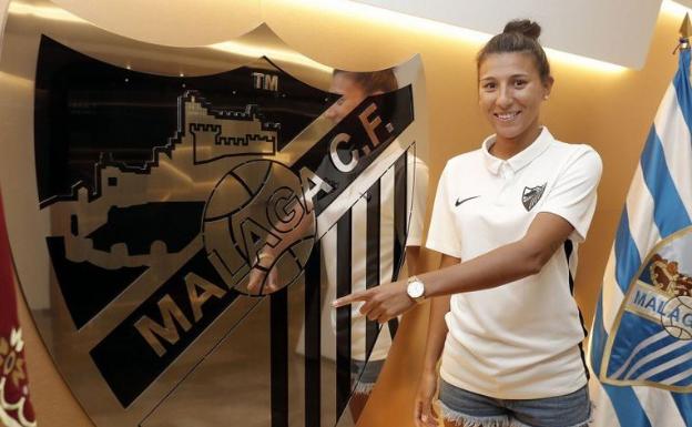 Pamela, primera renovación confirmada en el Málaga
