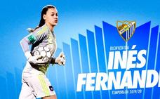 El Málaga ficha a Inés Fernández, la portera del Anderlecht