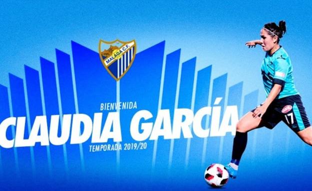 La lateral izquierdo Claudia García, nuevo refuerzo para el Málaga