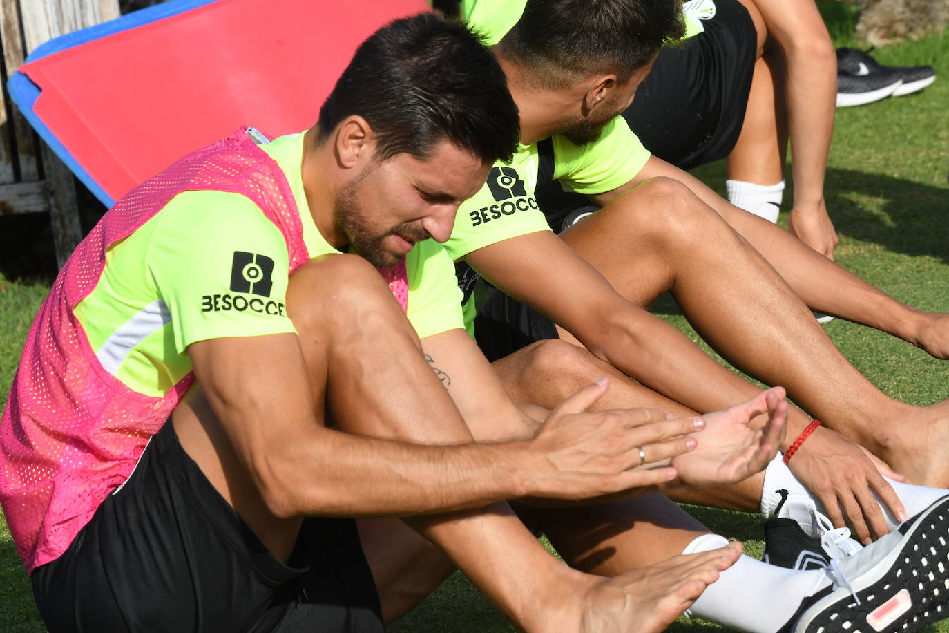 El entranamiento del Málaga CF de este viernes, en imágenes