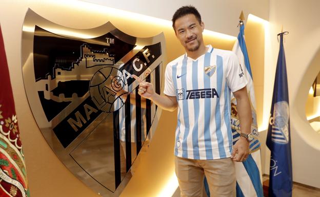 Okazaki es ya jugador del Málaga