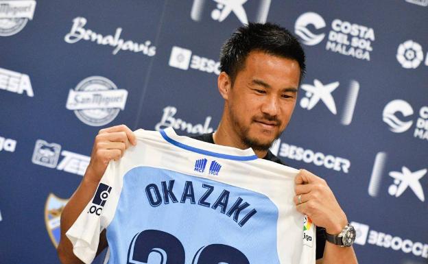 Okazaki:«Tenía varias ofertas, pero creo que he acertado con la del Málaga»