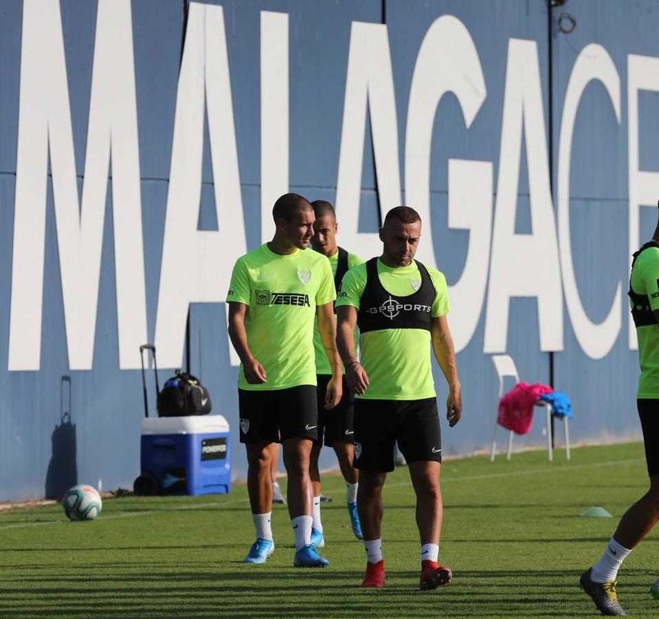 El Málaga regresa a los entrenamientos después del descanso del fin de semana