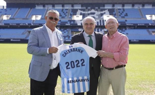 El Málaga renueva hasta 2022 su acuerdo de patrocinio con CaixaBank