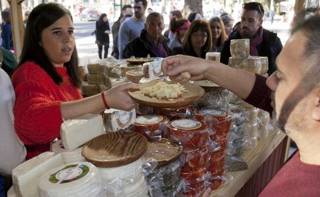 Productos de la provincia inundan el Parque de 'Sabor a Málaga'