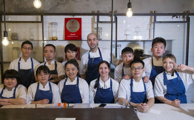 El malagueño Sergio Moreno puede convertirse en el ganador del 'Master Chef' chino