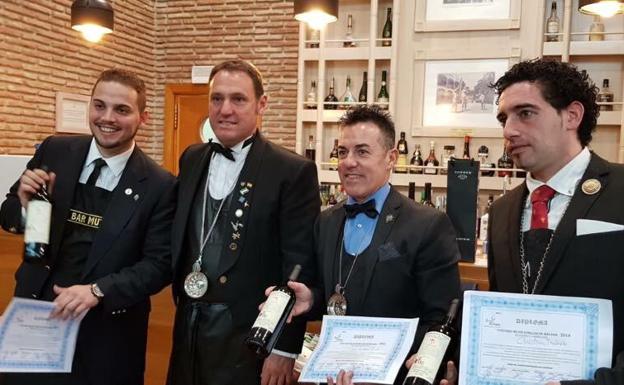 David Orellana, antiguo alumno de La Cónsula, mejor sumiller de Málaga