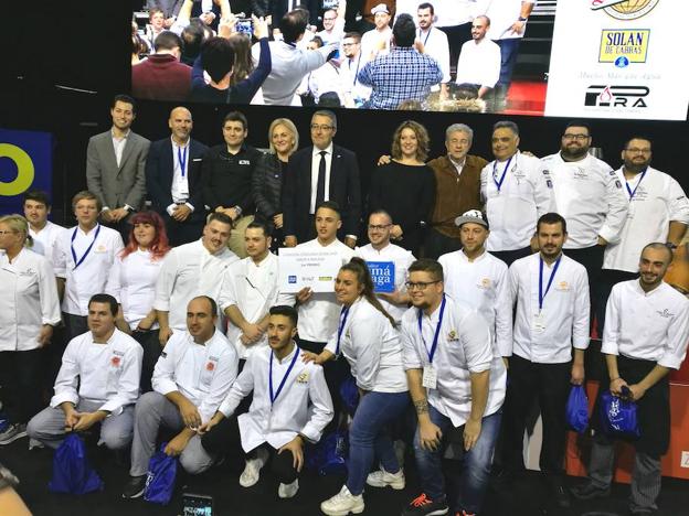 Dos alumnos de La Cónsula, premio Joven Chef de Málaga