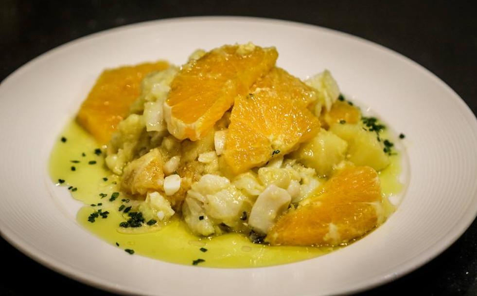 Sopas y ensaladas que se hacen con naranjas en Málaga