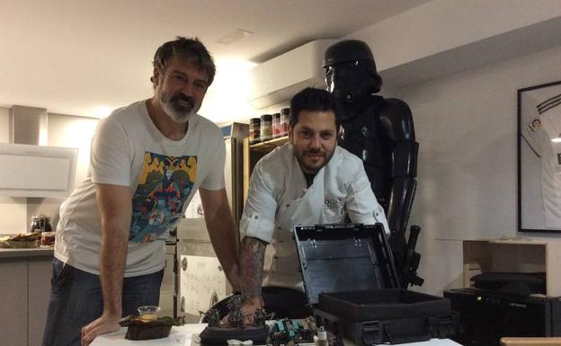 El estrella Michelin Diego Gallegos pinta mucho en el Warhammer