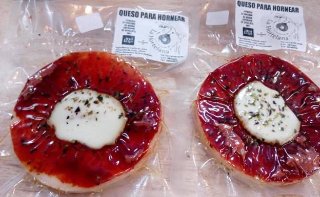 Queso tipo 'provoleta'. 